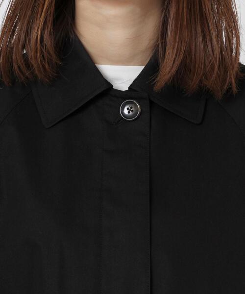 coen（コーエン）の「サイドスリットステンカラーコート#（ステンカラーコート・レディース・ベージュ/ネイビー/ブラック・LARGE/MEDIUM）」の10枚目の写真