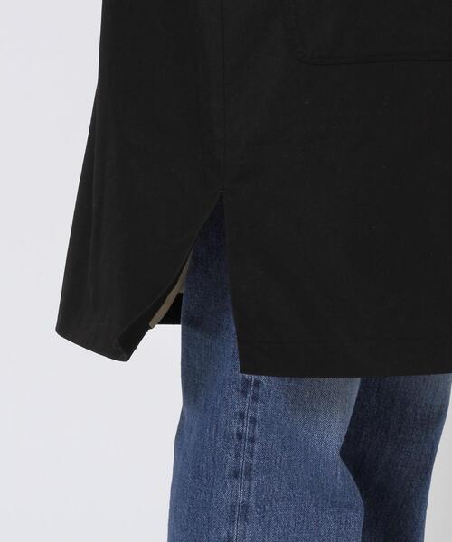 coen（コーエン）の「サイドスリットステンカラーコート#（ステンカラーコート・レディース・ベージュ/ネイビー/ブラック・LARGE/MEDIUM）」の13枚目の写真