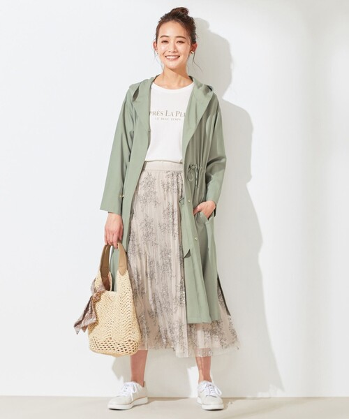 ANY SIS(エニィスィス)の「テキストプリント Tシャツ(Tシャツ/カットソー・レディース・ベージュ系/ホワイト系/ライトグリーン系・2)」の15枚目の写真