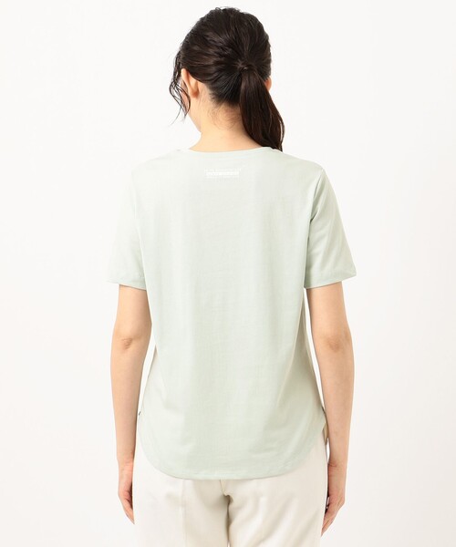 ANY SIS(エニィスィス)の「テキストプリント Tシャツ(Tシャツ/カットソー・レディース・ベージュ系/ホワイト系/ライトグリーン系・2)」の10枚目の写真