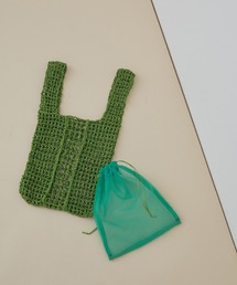 ADAM ET ROPE' | サテンメッシュバッグ(トートバッグ)