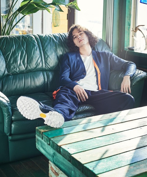 glamb(グラム)の「Fake layered wide pants / フェイクレイヤードワイドパンツ(その他パンツ・メンズ・ネイビー/ブラック・S/L/M)」の21枚目の写真