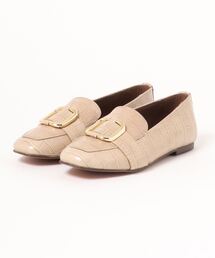 BONTRE | バックルスクエアローファー/BONTRE 02251(ローファー)