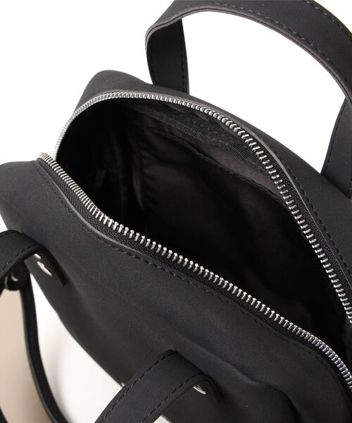 RASVOA（ラスボア）の「【EDT】Box shoulder bag（ショルダーバッグ・レディース・ブラック/オフホワイト・FREE）」の5枚目の写真