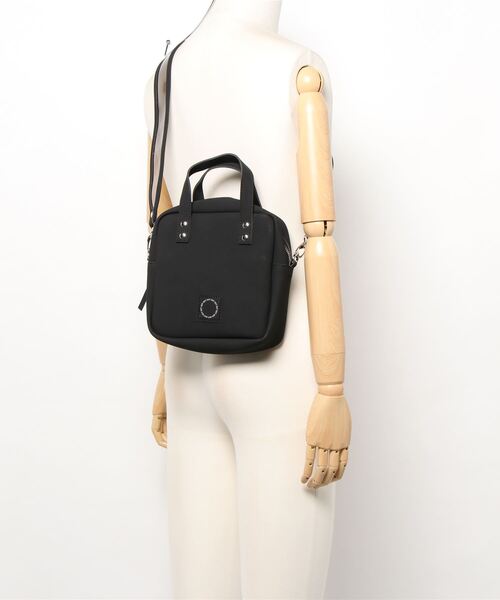 RASVOA（ラスボア）の「【EDT】Box shoulder bag（ショルダーバッグ・レディース・ブラック/オフホワイト・FREE）」の6枚目の写真