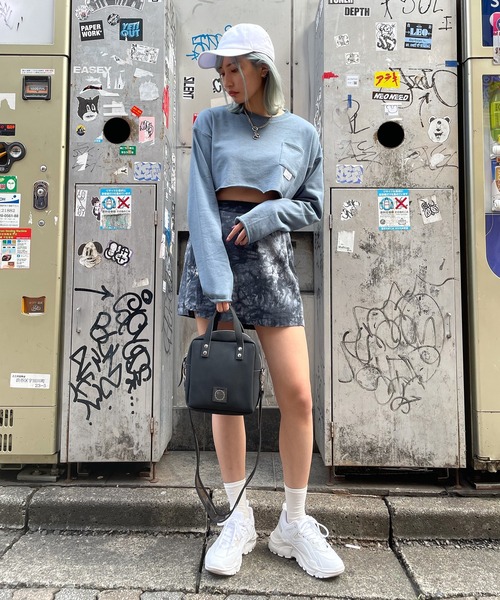 RASVOA（ラスボア）の「【EDT】Box shoulder bag（ショルダーバッグ・レディース・ブラック/オフホワイト・FREE）」の11枚目の写真