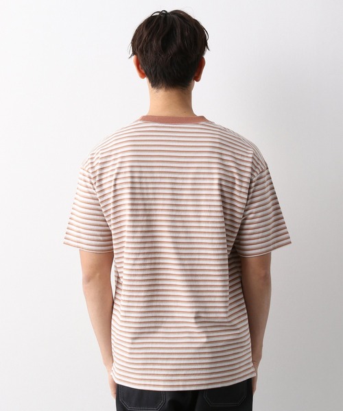 GLOBAL WORK(グローバルワーク)の「マルチボーダーTee/932336(Tシャツ/カットソー・メンズ・ホワイト/グレー系その他/ブルー系その他・SMALL/MEDIUM/LARGE/X-LARGE)」の12枚目の写真