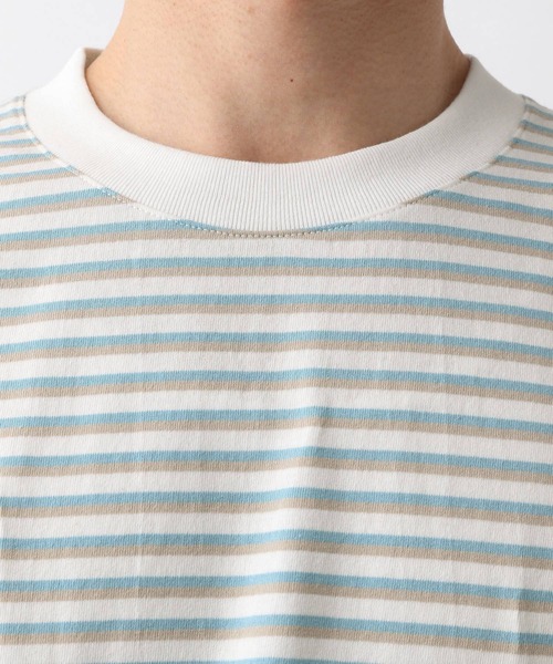 GLOBAL WORK(グローバルワーク)の「マルチボーダーTee/932336(Tシャツ/カットソー・メンズ・ホワイト/グレー系その他/ブルー系その他・SMALL/MEDIUM/LARGE/X-LARGE)」の17枚目の写真