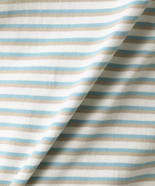 GLOBAL WORK(グローバルワーク)の「マルチボーダーTee/932336(Tシャツ/カットソー・メンズ・ホワイト/グレー系その他/ブルー系その他・SMALL/MEDIUM/LARGE/X-LARGE)」の13枚目の写真