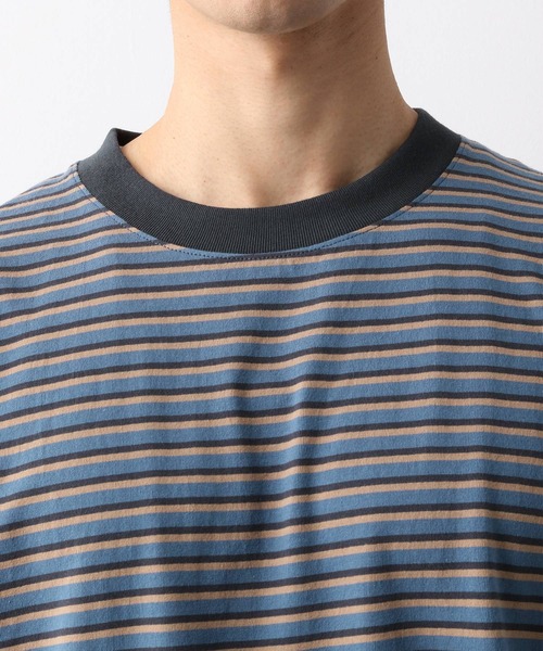 GLOBAL WORK(グローバルワーク)の「マルチボーダーTee/932336(Tシャツ/カットソー・メンズ・ホワイト/グレー系その他/ブルー系その他・SMALL/MEDIUM/LARGE/X-LARGE)」の19枚目の写真
