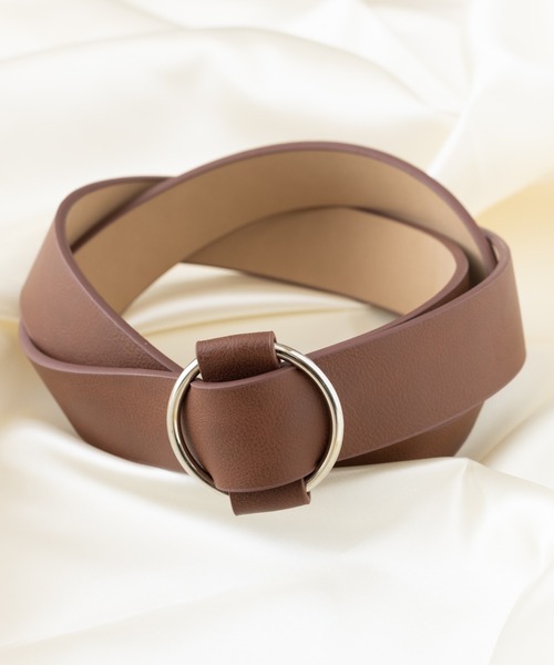 REBALANCE(リバランス)の「デザインバックル カラー ベルト(ベルト・レディース・ホワイト/ダークブラウン/ブラウン/グレー/レッド/サックスブルー/ピンク/インディゴブルー/その他/ライトブラウン/クリアブラウン/その他1/その他2/その他3/ホワイト系その他/ブラック系その他/ベージュ系その他/イエロー系その他/レッド系その他/ダークウッド/ブラック×シルバー/シルバー×ブラック/ブラック×ゴールド・ONE SIZE)」の21枚目の写真