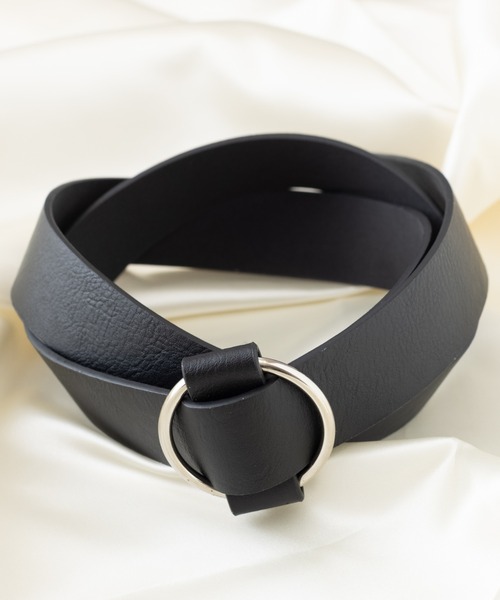 REBALANCE(リバランス)の「デザインバックル カラー ベルト(ベルト・レディース・ホワイト/ダークブラウン/ブラウン/グレー/レッド/サックスブルー/ピンク/インディゴブルー/その他/ライトブラウン/クリアブラウン/その他1/その他2/その他3/ホワイト系その他/ブラック系その他/ベージュ系その他/イエロー系その他/レッド系その他/ダークウッド/ブラック×シルバー/シルバー×ブラック/ブラック×ゴールド・ONE SIZE)」の20枚目の写真