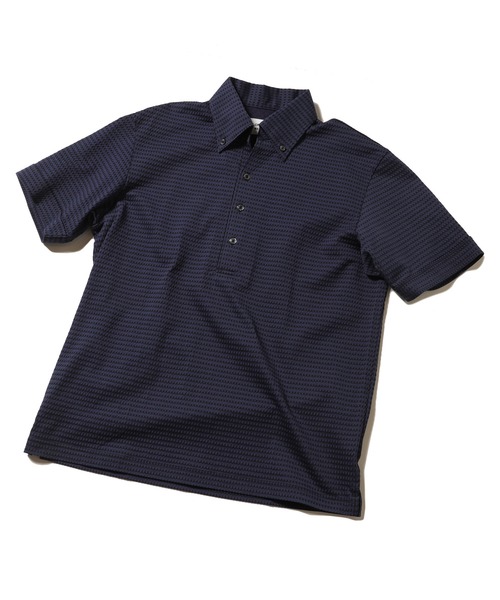 MEN'S BIGI（メンズビギ）の「【COOL MAX(クールマックス)】ボタンダウンポロシャツ/TAILORED WEARライン（ポロシャツ・メンズ・ホワイト/ライトグレー/ネイビー/ブルー・01/02/03）」の17枚目の写真