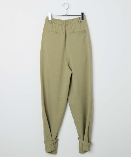 dispark（ディスパーク）の「DISPARK/ヘムベルトタックパンツ（スラックス・レディース・オレンジ系その他3/グリーン系その他2・FREE）」の11枚目の写真