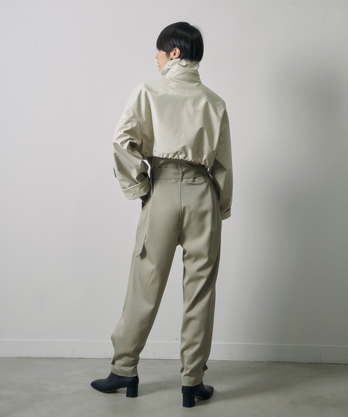 JANESMITH(ジェーンスミス)の「JANESMITH ジェーンスミス / POLYURETHANE COATING HUNTING BLOUSON ポリウレタンコーティングハンティングブルゾン / 21WBL-#806L(ブルゾン・レディース・チャコールグレー/ライトベージュ・36/38)」の18枚目の写真