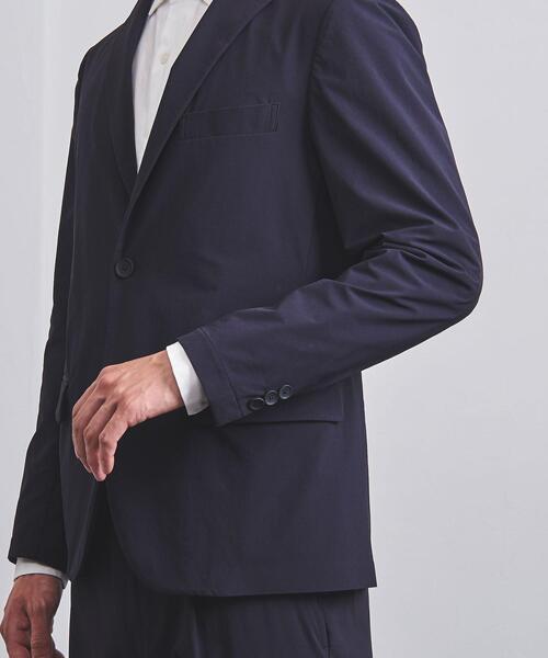 UNITED ARROWS(ユナイテッドアローズ)の「<UNITED ARROWS "COZY"> ファンクション ナイロン/タフタ S2B ジャケット(テーラードジャケット・メンズ・ダークグレー/ネイビー/モカ・MEDIUM/SMALL/LARGE/X-LARGE)」の4枚目の写真