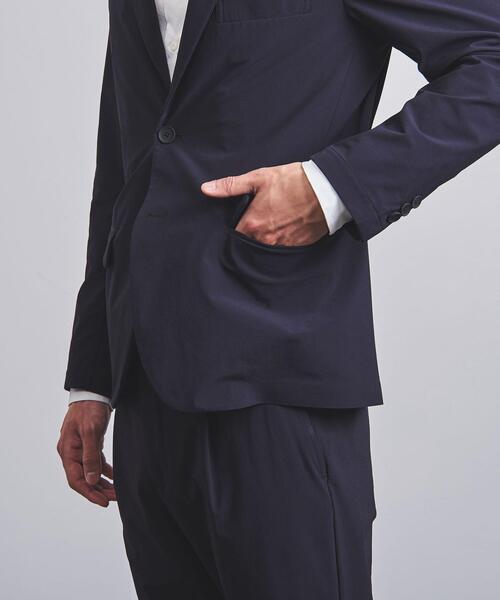 UNITED ARROWS(ユナイテッドアローズ)の「<UNITED ARROWS "COZY"> ファンクション ナイロン/タフタ S2B ジャケット(テーラードジャケット・メンズ・ダークグレー/ネイビー/モカ・MEDIUM/SMALL/LARGE/X-LARGE)」の6枚目の写真