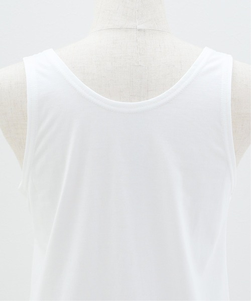 SLOBE IENA（スローブイエナ）の「ベーシックロングタンクトップ【手洗い可能】◆（タンクトップ・レディース・ホワイト・FREE）」の12枚目の写真