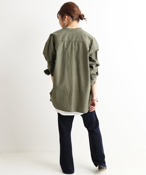 SLOBE IENA（スローブイエナ）の「ベーシックロングタンクトップ【手洗い可能】◆（タンクトップ・レディース・ホワイト・FREE）」の13枚目の写真