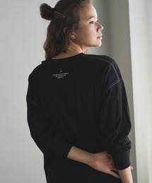 PUAL CE CIN | 配色ステッチシルケットプルオーバー(Tシャツ/カットソー)