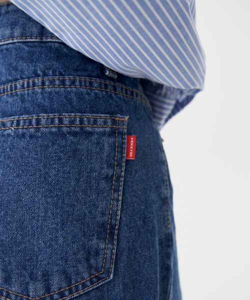 FEKETE（フェケテ）の「FEKETE MADE STRAIGHT DENIM PANTS（デニムパンツ・レディース・ブルー・SMALL/MEDIUM）」の7枚目の写真