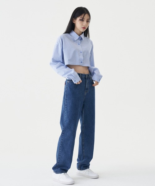FEKETE（フェケテ）の「FEKETE MADE STRAIGHT DENIM PANTS（デニムパンツ・レディース・ブルー・SMALL/MEDIUM）」の22枚目の写真