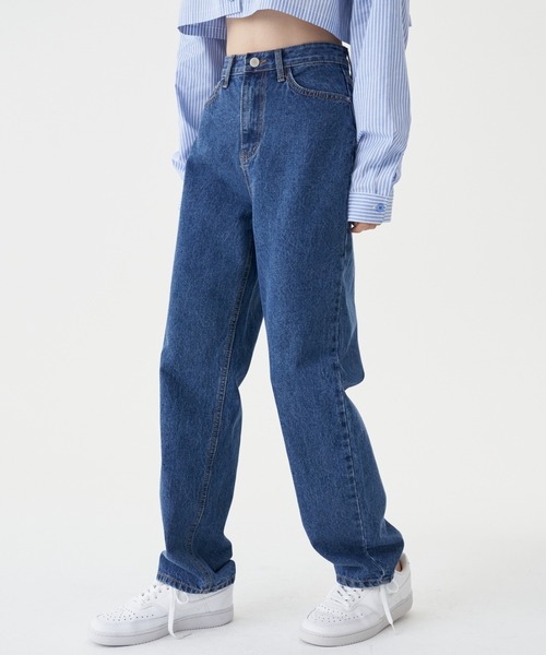 FEKETE（フェケテ）の「FEKETE MADE STRAIGHT DENIM PANTS（デニムパンツ・レディース・ブルー・SMALL/MEDIUM）」の11枚目の写真