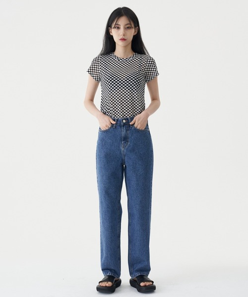 FEKETE（フェケテ）の「FEKETE MADE STRAIGHT DENIM PANTS（デニムパンツ・レディース・ブルー・SMALL/MEDIUM）」の15枚目の写真