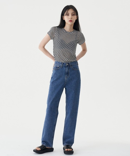 FEKETE（フェケテ）の「FEKETE MADE STRAIGHT DENIM PANTS（デニムパンツ・レディース・ブルー・SMALL/MEDIUM）」の17枚目の写真