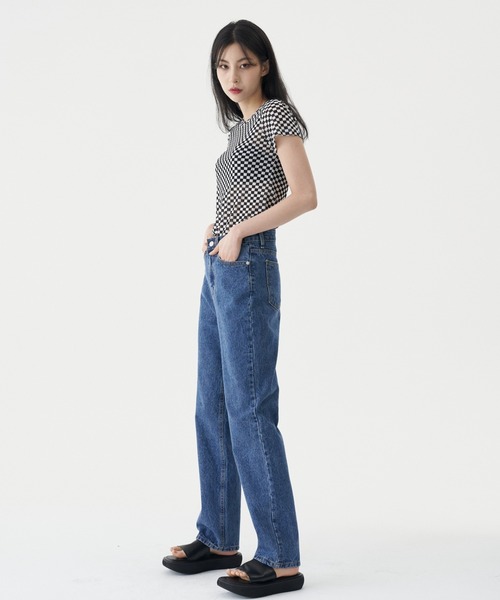 FEKETE（フェケテ）の「FEKETE MADE STRAIGHT DENIM PANTS（デニムパンツ・レディース・ブルー・SMALL/MEDIUM）」の18枚目の写真