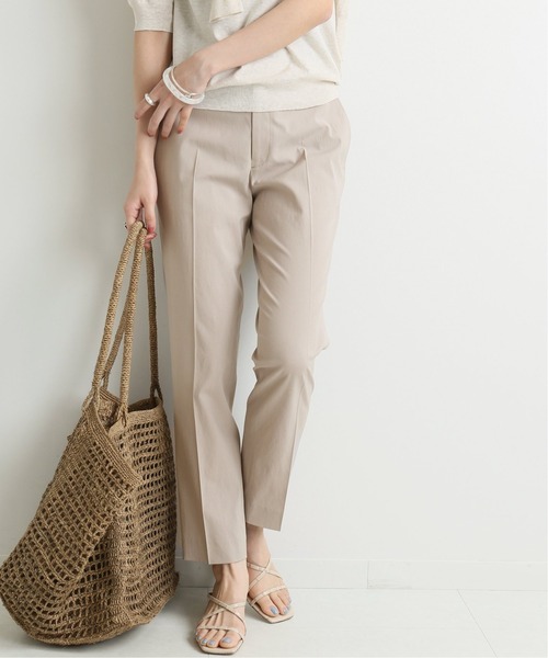 IENA　maison MANTECO リネンストレッチパンツ リネンストレッチパンツ | イエナ(IENA) | マルイウェブチャネル