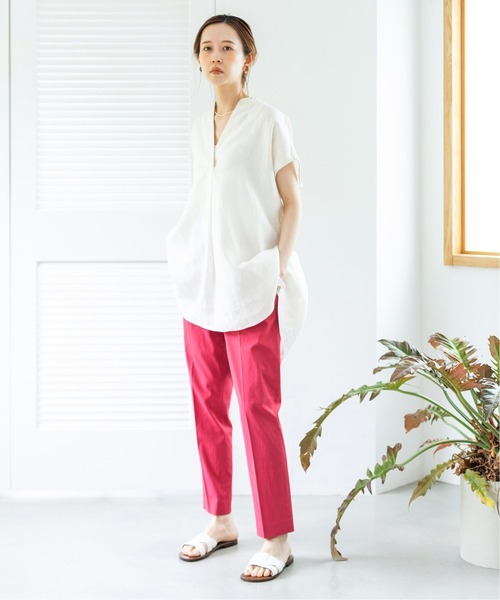 セール】ドライリネンストレッチパンツ◇（その他パンツ）｜IENA