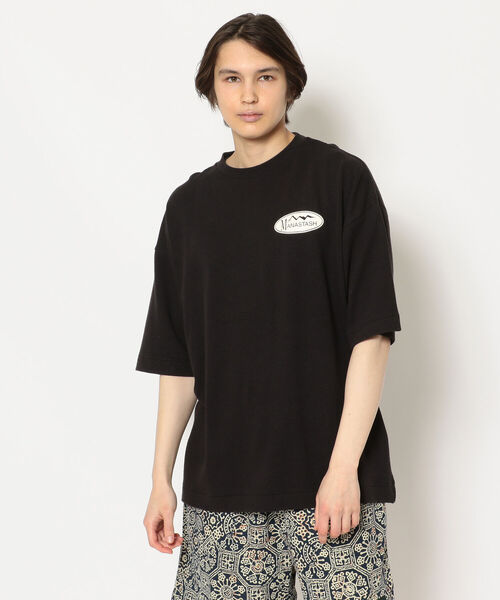 MANASTASH（マナスタッシュ）の「MANASTASH/マナスタッシュ　MOUNTAIN RAVEN TEE マウンテンレイブンティー（Tシャツ/カットソー・メンズ・ブラック/オレンジ系その他/ナチュラル・X-LARGE/MEDIUM/LARGE）」の7枚目の写真