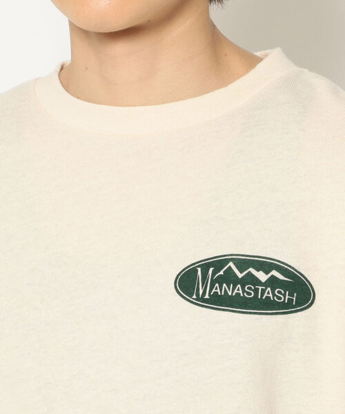 MANASTASH（マナスタッシュ）の「MANASTASH/マナスタッシュ　MOUNTAIN RAVEN TEE マウンテンレイブンティー（Tシャツ/カットソー・メンズ・ブラック/オレンジ系その他/ナチュラル・X-LARGE/MEDIUM/LARGE）」の8枚目の写真