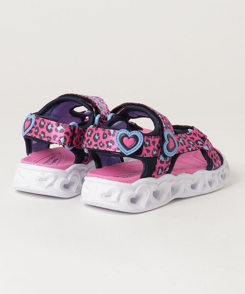 SKECHERS(スケッチャーズ)の「スケッチャーズ HEART LIGHTS SANDALS-SAVVY CA(サンダル・キッズ・ホワイト/ピンク・17.0cm/19.0cm/21.0cm/22.0cm/18.0cm/20.0cm)」の3枚目の写真
