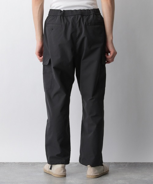 メンズ ポリエステル イージーカーゴパンツ ikka カーゴパンツ ストレッチ冷感イージーカーゴパンツ メンズ
