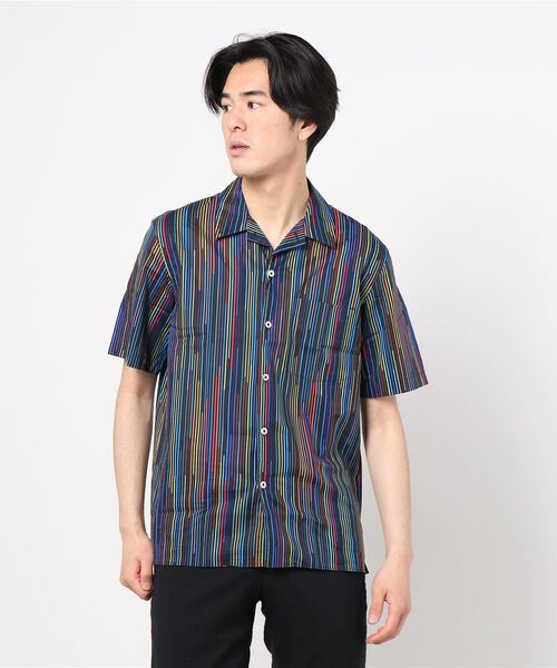マルチカラーストライプ半袖シャツ 2t シャツ ブラウス Ps Paul Smith ピーエスポールスミス のファッション通販 Zozotown