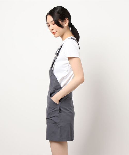 アニエスベー　エプロン ダークグレー ワンピース　ジャンパースカート　To.b To.b アニエスベー ダークグレー エプロンワンピース ジャンパー