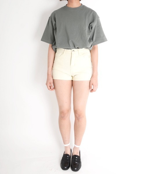 urge：（アージコロン ）の「【URGE：】 ヘビーツイル　ショートパンツ（その他パンツ・レディース・ホワイト/ブラック/アイボリー・M/L/XL/S）」の16枚目の写真