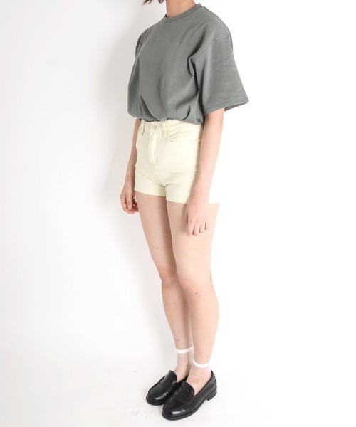 urge：（アージコロン ）の「【URGE：】 ヘビーツイル　ショートパンツ（その他パンツ・レディース・ホワイト/ブラック/アイボリー・M/L/XL/S）」の17枚目の写真