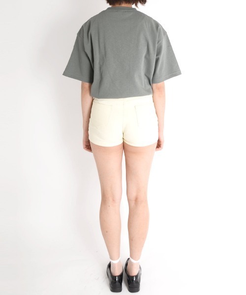 urge：（アージコロン ）の「【URGE：】 ヘビーツイル　ショートパンツ（その他パンツ・レディース・ホワイト/ブラック/アイボリー・M/L/XL/S）」の18枚目の写真