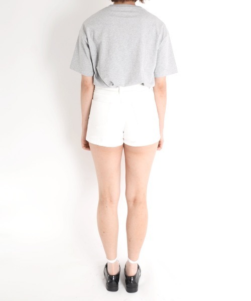 urge：（アージコロン ）の「【URGE：】 ヘビーツイル　ショートパンツ（その他パンツ・レディース・ホワイト/ブラック/アイボリー・M/L/XL/S）」の22枚目の写真