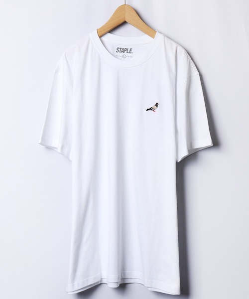 staple（ステイプル）の「【STAPLE】刺繍半袖Tシャツ（Tシャツ/カットソー・メンズ・ホワイト/ブラック/カモフラージュ/バイオレット・2XL/XL/M/L）」の16枚目の写真