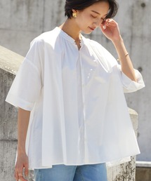 OMNES | リーニエントタイプライター バッグギャザーブラウス(シャツ/ブラウス)