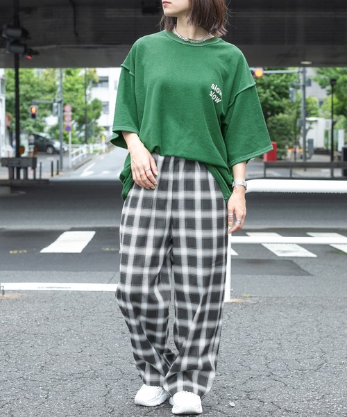 PairPair（ペアペア）の「アソートイージーパンツ（ユニセックス）（その他パンツ・レディース・オレンジ/グリーン/アイボリー/ブラック系その他/ブルー系その他・MEDIUM/LARGE）」の8枚目の写真