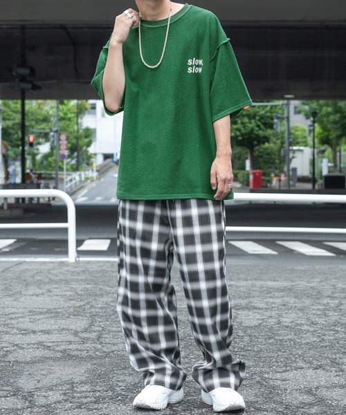 PairPair（ペアペア）の「アソートイージーパンツ（ユニセックス）（その他パンツ・レディース・オレンジ/グリーン/アイボリー/ブラック系その他/ブルー系その他・MEDIUM/LARGE）」の12枚目の写真