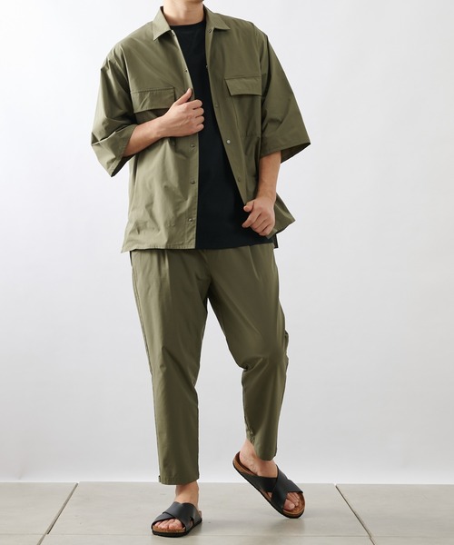 COLONY 2139(コロニートゥーワンスリーナイン)の「NESTマルチストレッチクロップドパンツ(セットアップ可)(その他パンツ・メンズ・ブラック/カーキ・MEDIUM/LARGE)」の3枚目の写真