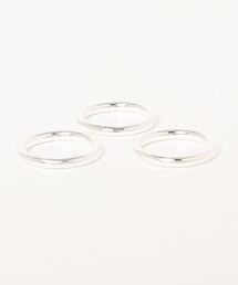 【blatto 925silver】3セットリング(925プレーティング加工)
