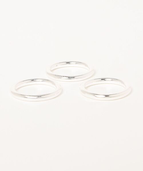 blatto(ブラット)の「【blatto 925silver】3セットリング(925プレーティング加工)(リング・レディース・その他2/その他1・21/7/17/9/13)」の2枚目の写真
