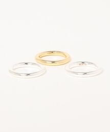 【blatto 925silver】3セットリング(925プレーティング加工)